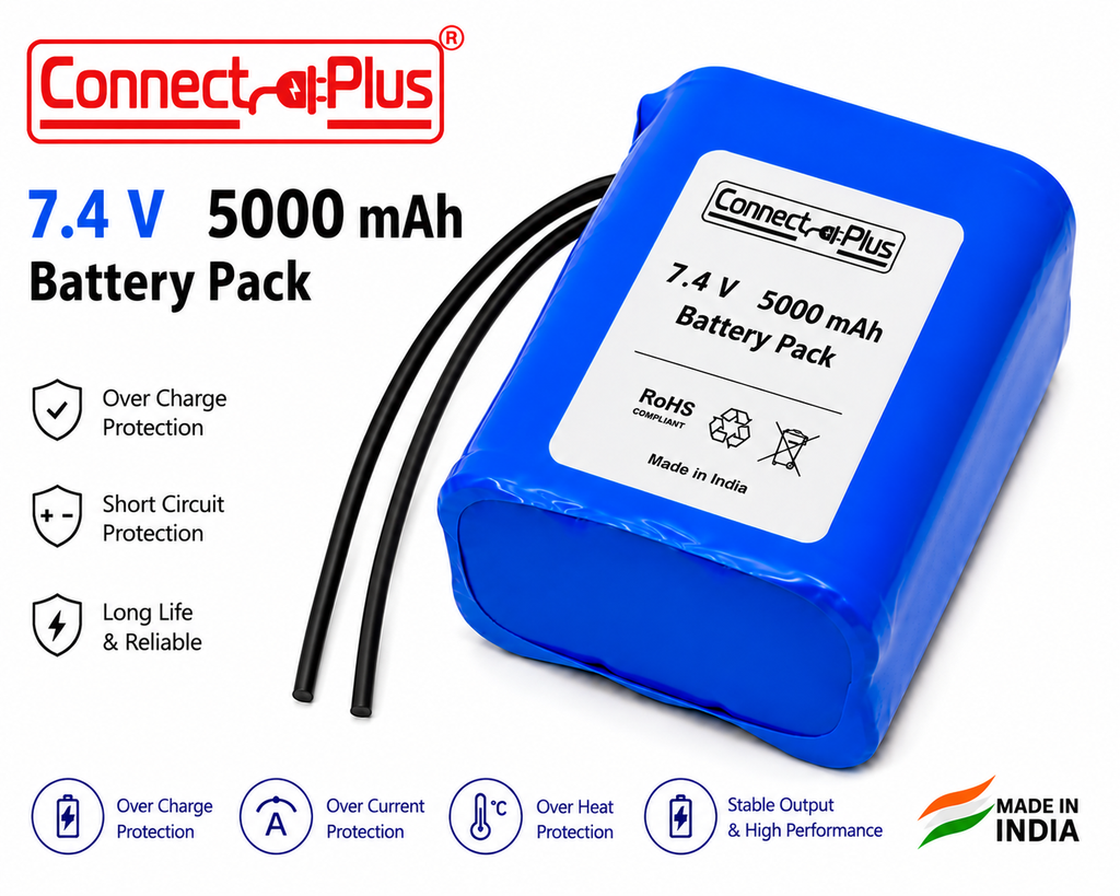 3.7V Lithium Battery Pack (Power : 5200 Mah)
